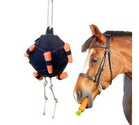 Arricchimento Per Distributore Lento di per Cavallo | Mangiatoia Lenta Per Carote Equide Per Riduzione Della noia E Lo Stress Box Bestiame Allenamento Pecora Fattoria Capra