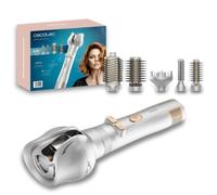 Cecotec Spazzola ad Aria 6 In 1 Ceramiccare 6In1 Gyro. 1100W, 6 Testine, Arricciatura Automatica, Cavo 360º, Ceramica, Design Multifunzionale, Acconciature Veloci, Senza Crespo, Stile Professionale