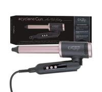 Arricciacapelli Italian Design Cyclone Gun Curler Ceramica 25mm 120-220°C 11 Impostazioni Spegnimento Automatico Pieghevole