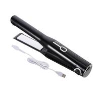 Arricciacapelli Wireless Professionale 2800mah Nero Abs 3.7v | Temperatura Regolabile 15w, Ricarica Rapida, Set da 1 Pezzo per Routine Quotidiana