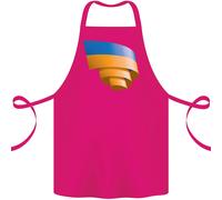 Arricciata Bandierina Dell'Ucraina Ucraino Giorno Calcio Cotone Grembiule 100%