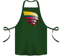 Arricciata Columbia Bandiera Colombiana Giorno Calcio Cotone Grembiule 100%