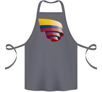 Arricciata Columbia Bandiera Colombiana Giorno Calcio Cotone Grembiule 100%