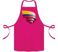 Arricciata Columbia Bandiera Colombiana Giorno Calcio Cotone Grembiule 100%