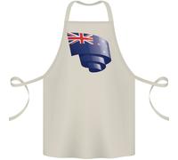 Arricciata Nuova Zelanda Bandiera Zealander Kiwi Giorno Cotone Grembiule 100%