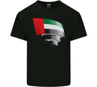 Arricciato Eau Bandiera Giorno Emirati Giorno Calcio T-Shirt Ragazzi Ragazze