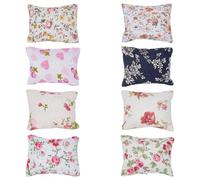 arricraft 16 cuscino In Miniatura per Divano per Casette, 8 Stile Motivo Floreale Scala 1:12 Mini Divano Cuscini Modelli Divano Letto Accessori Decorazione per Casa Delle Bambole