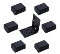 arricraft 30 pezzi trappola per coleotteri dell'alveare in plastica nera, piccole trappole per coleotteri dell'alveare per alveari, forniture per apicoltura per panetti di polline