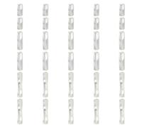 arricraft 30 pz 925 perline A Cricchetto In Argento Sterling Twist Tube, 3 Dimensioni Perline Tubolari Bianche Piccole Perline Artigianali Perline Distanziatrici per Gioielli Fai Da Te Bracciale