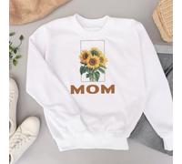 arricraft 6 pz. toppa termoadesiva per tessuti, 6 Dimensioni Girasole Stirabili Parole di Incoraggiamento Alla Mamma Adesivi Trasferibili A Caldo Toppe Lavabili In Plastica per Vestiti Decorazione