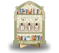 arricraft Libri Personalizzati Lettura Tracker Tema Rurale La Mia Biblioteca Decorazioni Libri Che Ho Letto Quest'anno Leggio Tracker Per La Libreria Decorazione Libreria Amante