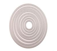arriettycraft 8 pz/set Dimensioni Diffrent Stiched Nesting Ovale Metallo Fustelle Uovo di Pasqua Die Tagli per la Carta e Scrapbooking Artigianato di Carta-C63