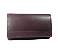 Arrigo 01b-301r, Portafoglio con Patta Unisex-Adulto, Bordeaux, L