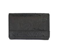 Arrigo 02b-337bp-zwrt, Portafoglio in Pelle Donna, Nero, m