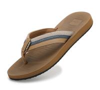 ARRIGO BELLO Infradito Comode Uomo,Suola Antiscivolo Resistenti Ciabatte Leggere con Spiaggia Piscina Sandali Giallo-43