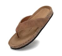 ARRIGO BELLO Infradito Uomo,Estive Ciabatte Comode Arch Support Spiaggia Piscina Sandali (Giallo,43)