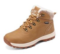 ARRIGO BELLO Scarpe Neve Scarponcini Donna invernali Antiscivolo Comode Caldi Foderati Snow Boots Outdoor Trekking Stivali Taglia 36-41 (Marrone, 41)