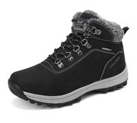 ARRIGO BELLO Scarpe Neve Scarponcini Donna invernali Antiscivolo Comode Caldi Foderati Snow Boots Outdoor Trekking Stivali Taglia 36-41 (Nero, 41)
