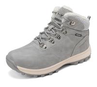 ARRIGO BELLO Scarpe Neve Scarponcini Donna invernali Antiscivolo Comode Caldi Foderati Snow Boots Outdoor Trekking Stivali Taglia 36-41 (Grigio, 37)