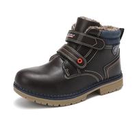 ARRIGO BELLO Stivali Bambina Invernali Scarponcini Bambino Neve Donna Caldo Antiscivolo Scarpe Size 31-38(B Marrone, numeric_35)