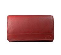 Arrigo Patta, Portafoglio con Protezione RFID Unisex-Adulto, Colore: Rosso, L
