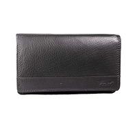 Arrigo Patta, Portafoglio con Protezione RFID Unisex-Adulto, Marrone Scuro, L