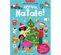 Arriva Natale! Cerca attacca & impara. Con adesivi. Ediz. illustrata