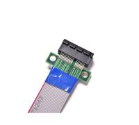 arriva PCI Express Flex Relocate Cable PCI-E 1X a 1x Slot Riser Extension Extension Ribbon per il Bitcoin Miner