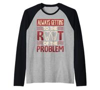 Arrivare sempre alla radice del problema Maglia con Maniche Raglan