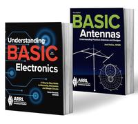 ARRL Basic Electronics & Antennas Book Bundle - Learn Electronics, Circuit Basics & Practical Ham Radio Antennas