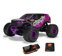 ARRMA 1/10 Gorgon 2WD RTR Monster Truck - Mega 550 14T - Motore a spazzola Spektrum SLT2 2,4 GHz, con batteria NiMH da 3300 mAh e caricatore USB-C S120, viola