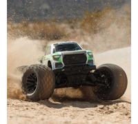 ARRMA 1/10 GRANITE MEGA 665 4X4 RTR Brushed Monster Truck, Green - ARA4202V4T1