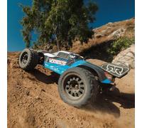 ARRMA 1/10 VORTEKS 2WD RTR Brushed Stadium Truck, Blue - ARA3205T1