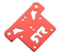 Arrma AR320195 Piastra Superiore in Alluminio, Colore: Argento/Blu