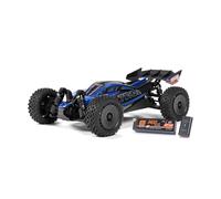 Arrma ARA2306ST2 TYPHON GROM 4X4 223S BLX BRUSHLESS PICCOLA BUGGY RTR CON DSC, BATTERIA E CARICABATTERIA, BLU