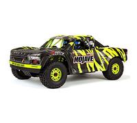 ARRMA ARA7604V2T1 - Camion radiocomandato 1/7 MOJAVE 6S V2 4WD BLX Desert con spettro aziendale (pronto a girare), colore: verde/nero