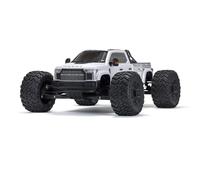 ARRMA Big Rock 6S ARA7612T3 - Auto radiocomandata, 1/7, Monster Truck 4 x 4, motore brushless superiore a 100 km/h, accessori inclusi, colore: Bianco