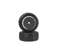 ARRMA dBoots Katar T Belted 6S Tire Set Glued (Blk) (2), Multicolore, ARA550097