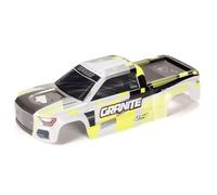 ARRMA Granite 4x4 Clipless Dipinto Decaled Body Yellow ARA-2316 parti