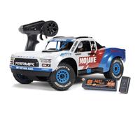Arrma MOJAVE GROM 223S BLX 1/16 Brushless 4X4 RTR con DSC, Bianco con batteri...