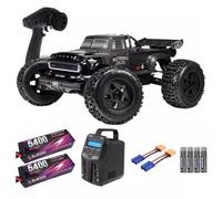 Arrma NOTORIOUS 6S V6 1/8 4X4 BLX Brushless Nero RTR - Monster Truck Elettric...