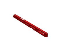 ARRMA- Rear Center Aluminum Chassis Brace, 140mm Red: EXB Telaio e Pezzi di Ricambio, Multicolore, ARA320567