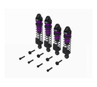 ARRMA Set ammortizzatore, F/R assemblato, 700cSt olio (viola) (4 pezzi) - Mini, ARA-2762