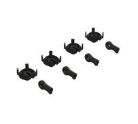 Arrma Tappi inferiori e uniball ammortizzatori (4 pz) - ARA330569