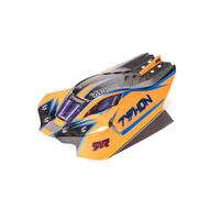 ARRMA Typhon 4x4 Clipless Dipinto Decaled Body Orange ARA-2318 Parts