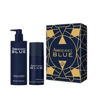Arrogance Blue Set Regalo Uomo Doccia Hair & Body Shampoo Ml.400 e Deodorante Spray Ml.150
