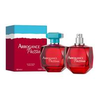 Arrogance Passion Profumo Donna Eau de Toilette - Fragranza Femminile Intensa e Sensuale - Profumo Donna Spray Lunga Durata (EDT 100 ML + EDT 100 ML IN OMAGGIO)