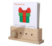 Arroopu Giocattolo Di Abbinamento Carte Per Bambini - Attività Educativa | Set Di Gioco Con Carte Di Abbinamento In Legno,Per Bambini Oltre 3 Anni Maschi, In Età Prescolare, Casa, Aula