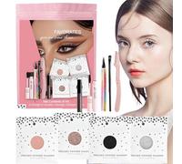 Arroopu Kit di trucco da donna, kit cosmetici per donne, Set di trucco a prova di smuco femminile, Cosmetici per principianti portatili di lunga durata per i viaggi per le festività per matrimoni