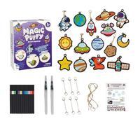 Arroopu Kit Per Pittura A Texture In Schiuma 3D | Arte Pittorica | Set Di Disegno Con Texture Ed Effetto 3D,Per Progetti Creativi Decorazione Della Casa Scuola Feste E Attività Ludiche